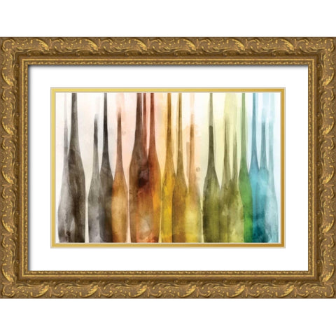 In Milan  Gold Ornate Wood Framed Art Print with Double Matting by Selkirk, Edward