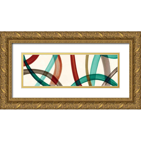 Capricious II - Mini Gold Ornate Wood Framed Art Print with Double Matting by Selkirk, Edward