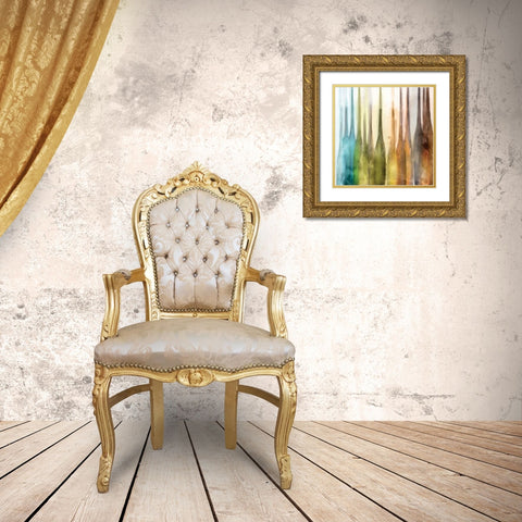 Milano II - Mini Gold Ornate Wood Framed Art Print with Double Matting by Selkirk, Edward