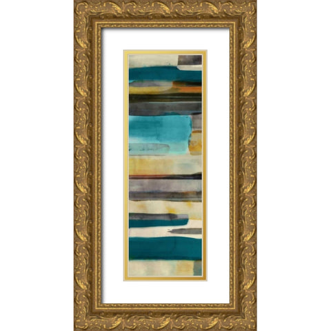 Intertwined I Gold Ornate Wood Framed Art Print with Double Matting by Selkirk, Edward
