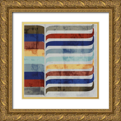 Effervescence II Gold Ornate Wood Framed Art Print with Double Matting by Selkirk, Edward