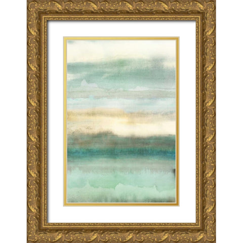 Hazy Impressions Gold Ornate Wood Framed Art Print with Double Matting by Selkirk, Edward