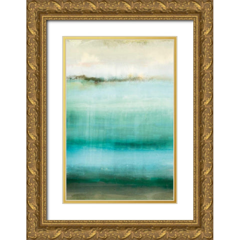 Lapis Lazuli  Gold Ornate Wood Framed Art Print with Double Matting by Selkirk, Edward