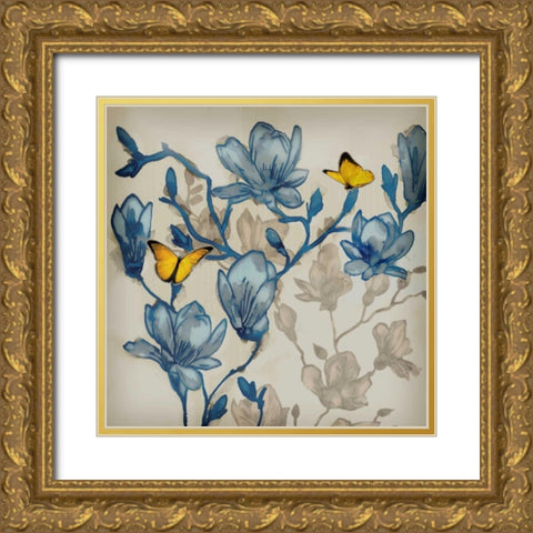 See the Light II - Mini Gold Ornate Wood Framed Art Print with Double Matting by Selkirk, Edward