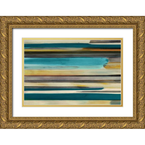 Everet I Gold Ornate Wood Framed Art Print with Double Matting by Selkirk, Edward