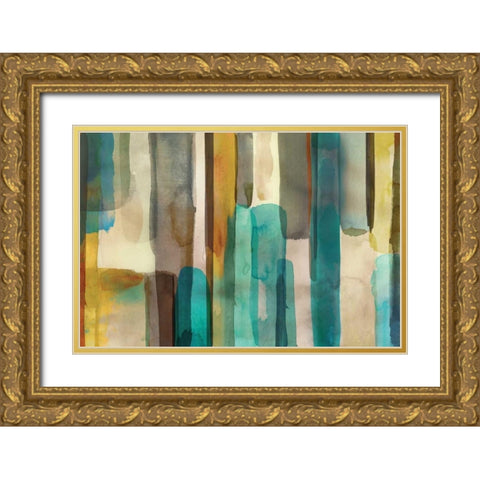 Everet II Gold Ornate Wood Framed Art Print with Double Matting by Selkirk, Edward