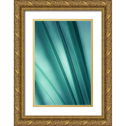 Tilting Blades  Gold Ornate Wood Framed Art Print with Double Matting by Schwartz, Don