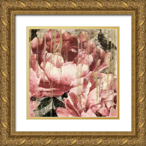 Adore II Gold Ornate Wood Framed Art Print with Double Matting by Theodosiu, Matina