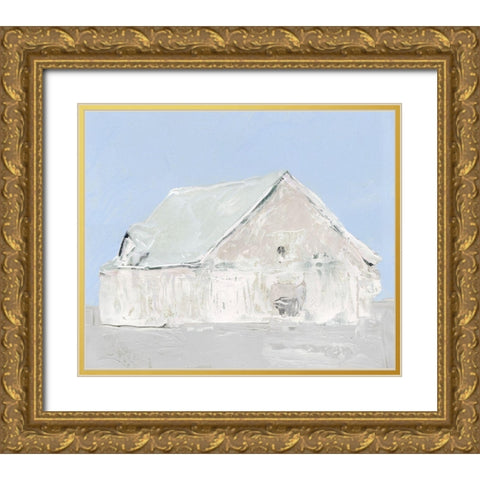 Oakdale Ranch IIÂ  Gold Ornate Wood Framed Art Print with Double Matting by Stellar Design Studio