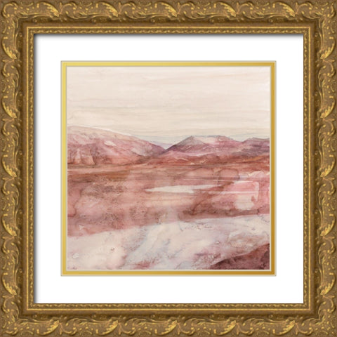 In the Valley II Gold Ornate Wood Framed Art Print with Double Matting by Stellar Design Studio