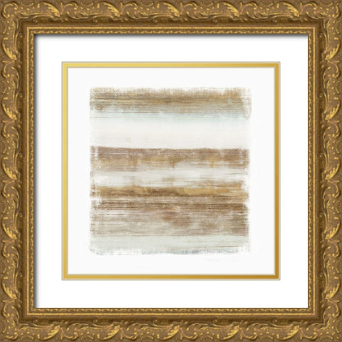 Coexist II   Gold Ornate Wood Framed Art Print with Double Matting by Medvedeva, Anna