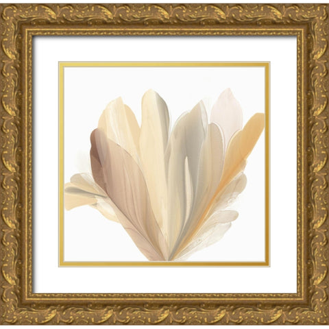 Blooming Wisdom  Gold Ornate Wood Framed Art Print with Double Matting by McFarland, Vicki