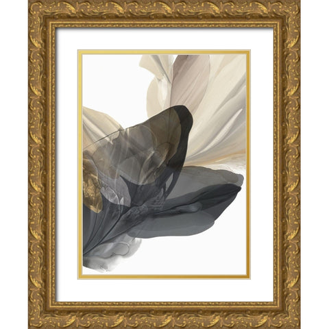 Emerging Gold II Gold Ornate Wood Framed Art Print with Double Matting by McFarland, Vicki