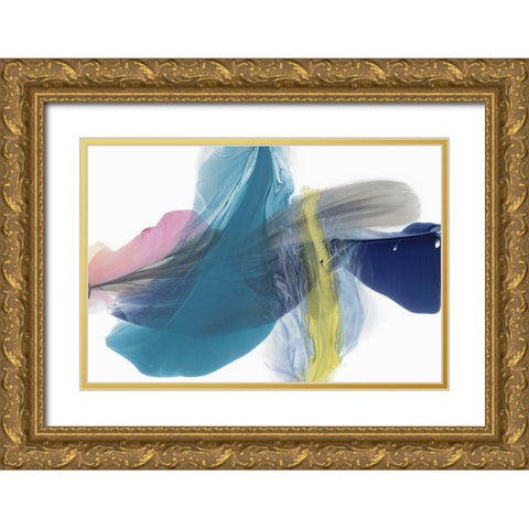 Colour Wonderful  Gold Ornate Wood Framed Art Print with Double Matting by McFarland, Vicki