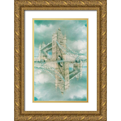 Enveloped  Gold Ornate Wood Framed Art Print with Double Matting by Vandenabeele, Robin