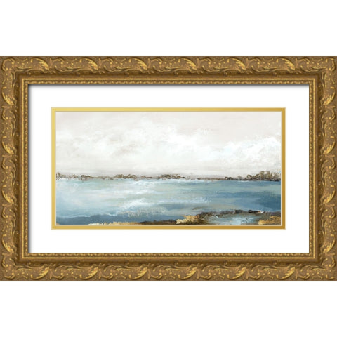 Splendor Moment Gold Ornate Wood Framed Art Print with Double Matting by Mavis, Luna