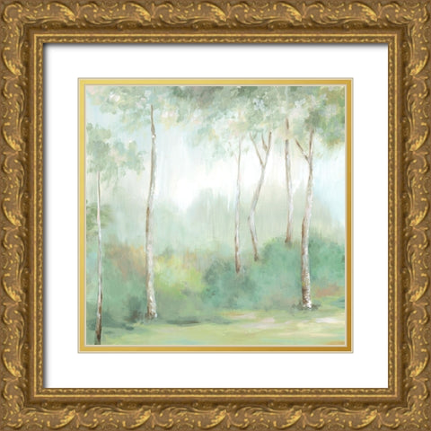 Foggy Forest Mystery I Gold Ornate Wood Framed Art Print with Double Matting by Mavis, Luna