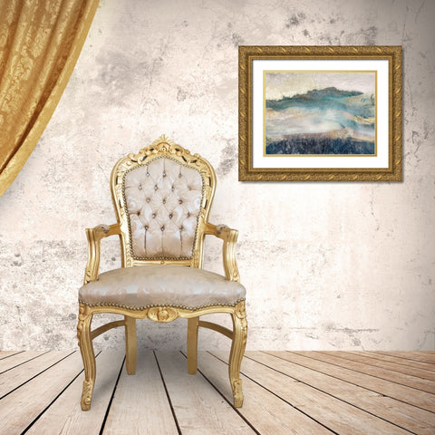 Mountain Peak I Gold Ornate Wood Framed Art Print with Double Matting by Kroeker, Wendy
