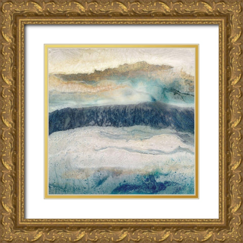 Mountain Peak II Gold Ornate Wood Framed Art Print with Double Matting by Kroeker, Wendy