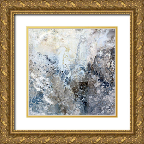 Calm Sensation Gold Ornate Wood Framed Art Print with Double Matting by Kroeker, Wendy