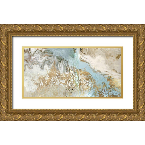 Shifting Sands  Gold Ornate Wood Framed Art Print with Double Matting by Kroeker, Wendy