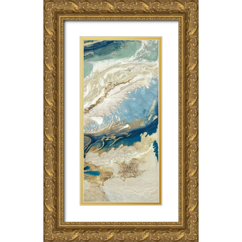 Sea Destiny II Gold Ornate Wood Framed Art Print with Double Matting by Kroeker, Wendy