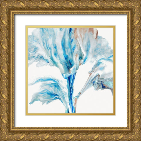 Morning Glory Light I  Gold Ornate Wood Framed Art Print with Double Matting by Kroeker, Wendy
