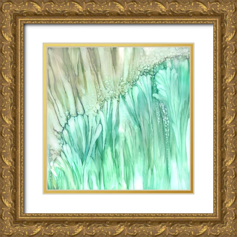 Dream Flower  Gold Ornate Wood Framed Art Print with Double Matting by Kroker, Wendy