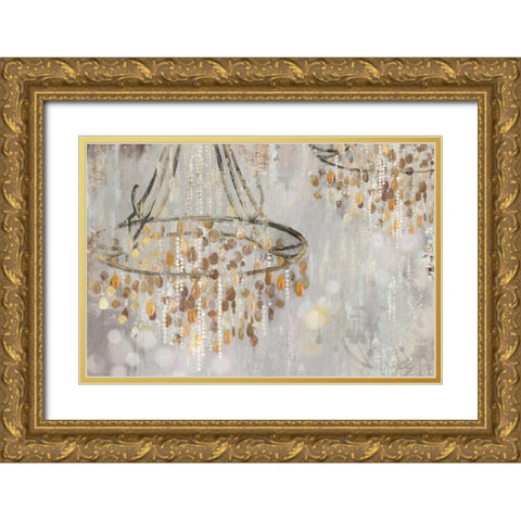 Cortege I Gold Ornate Wood Framed Art Print with Double Matting by Wilson, Aimee