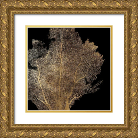 Honey Comb Coral I Gold Ornate Wood Framed Art Print with Double Matting by Wilson, Aimee