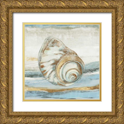 Pacific Touch II Gold Ornate Wood Framed Art Print with Double Matting by Wilson, Aimee