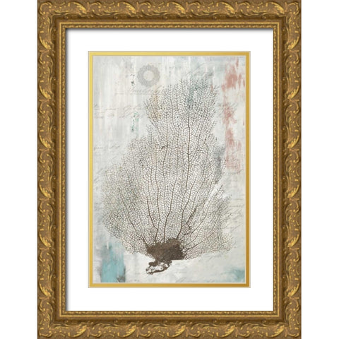 Shabby Chic I Gold Ornate Wood Framed Art Print with Double Matting by Wilson, Aimee
