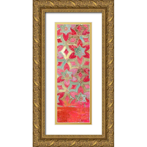 Ornamental I Gold Ornate Wood Framed Art Print with Double Matting by Wilson, Aimee