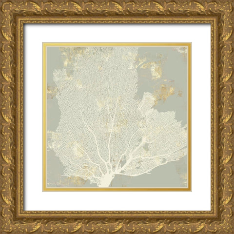 Sea Coral I  Gold Ornate Wood Framed Art Print with Double Matting by Wilson, Aimee