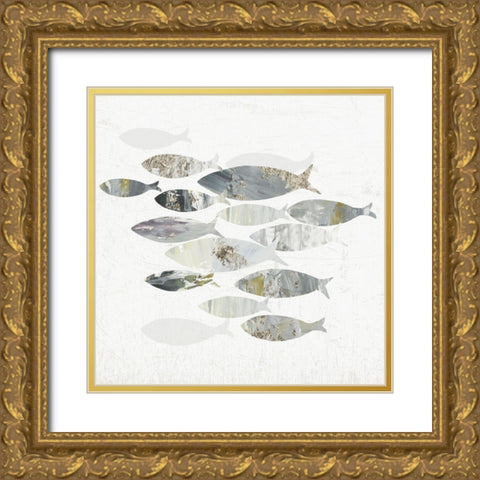 Gone Fishing II  Gold Ornate Wood Framed Art Print with Double Matting by Wilson, Aimee