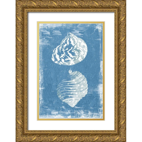 Gifts from the Sea I Gold Ornate Wood Framed Art Print with Double Matting by Wilson, Aimee