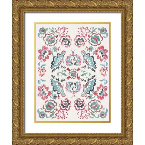 Eastern Home Gold Ornate Wood Framed Art Print with Double Matting by Wilson, Aimee