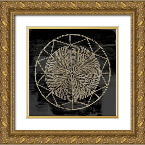Woven Dreams I  Gold Ornate Wood Framed Art Print with Double Matting by Wilson, Aimee