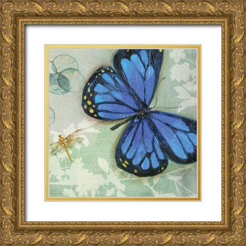 In Flight I - Mini Gold Ornate Wood Framed Art Print with Double Matting by Wilson, Aimee