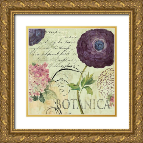 Botanica Gold Ornate Wood Framed Art Print with Double Matting by Wilson, Aimee