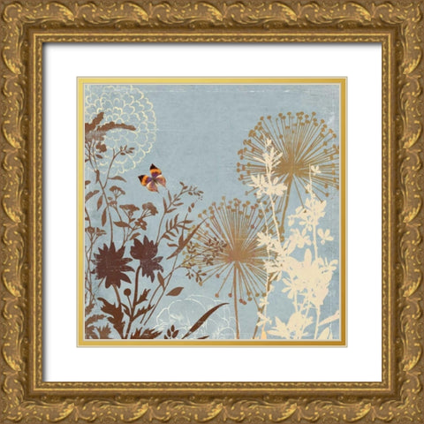 Taking Flight II -Mini Gold Ornate Wood Framed Art Print with Double Matting by Wilson, Aimee