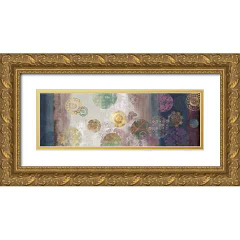 Glacier Rings I Gold Ornate Wood Framed Art Print with Double Matting by Wilson, Aimee