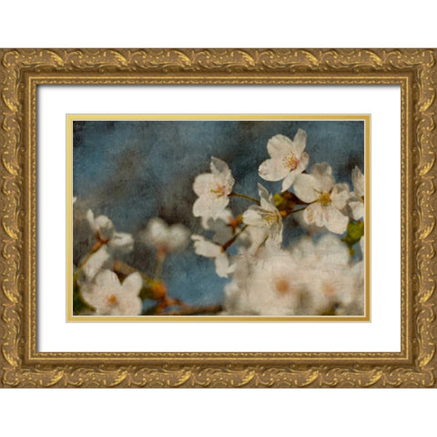 Early Dew Gold Ornate Wood Framed Art Print with Double Matting by Cooke, William