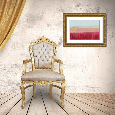 Sweet Canopy II Gold Ornate Wood Framed Art Print with Double Matting by Wilde, Susan