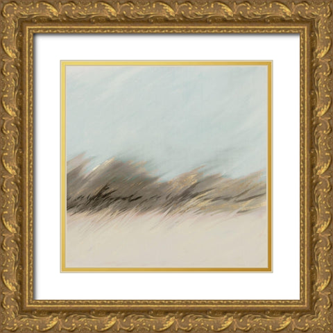 Meadow Grass  Gold Ornate Wood Framed Art Print with Double Matting by Wilde, Susan