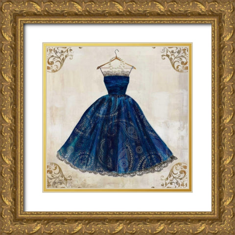 Stunning Gold Ornate Wood Framed Art Print with Double Matting by Wilson, Aimee