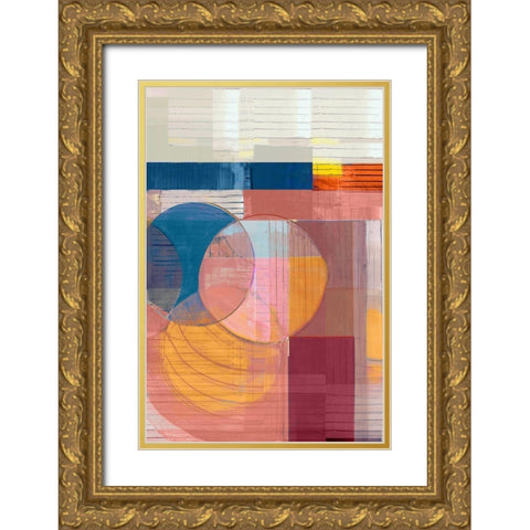 Candy Love IÂ  Gold Ornate Wood Framed Art Print with Double Matting by Cartissi