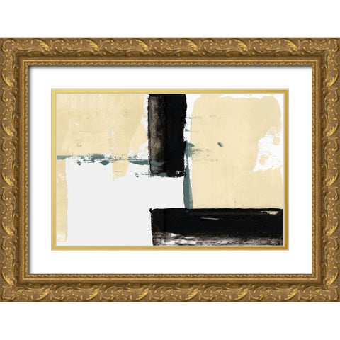 Simple Things I Gold Ornate Wood Framed Art Print with Double Matting by cartissi