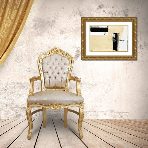 Simple Things II Gold Ornate Wood Framed Art Print with Double Matting by cartissi