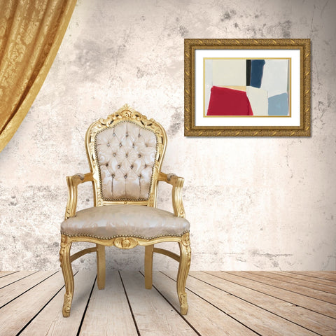 Tonic Techno II Gold Ornate Wood Framed Art Print with Double Matting by Cartissi